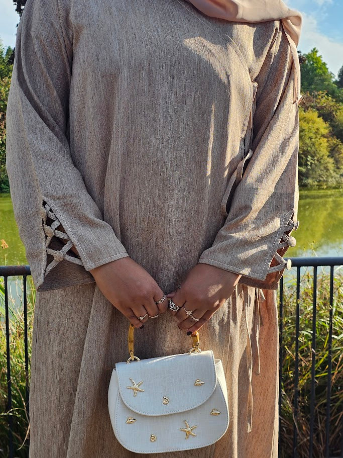 Light Brown Linen- Fajr